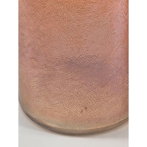 2 Vintage 1930s Marigold Carnival Glass Canada Dry Iridescent Bottles - Picture 12 of 14